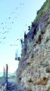 Roadway along rural Alelele Point reopens 3 months after rockfall